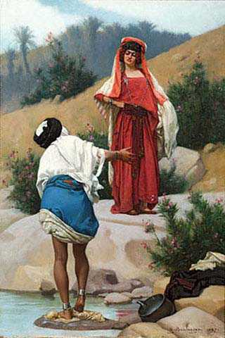 The Washerwoman and his Mistress